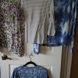 4-PC Time and Tru Tops Size M